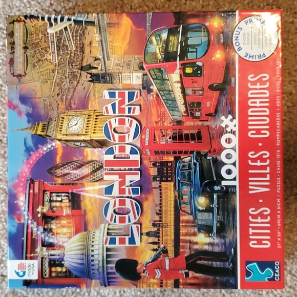 Puzzles CEACO Paris and London both with Bonus Poster - Picture 4 of 5